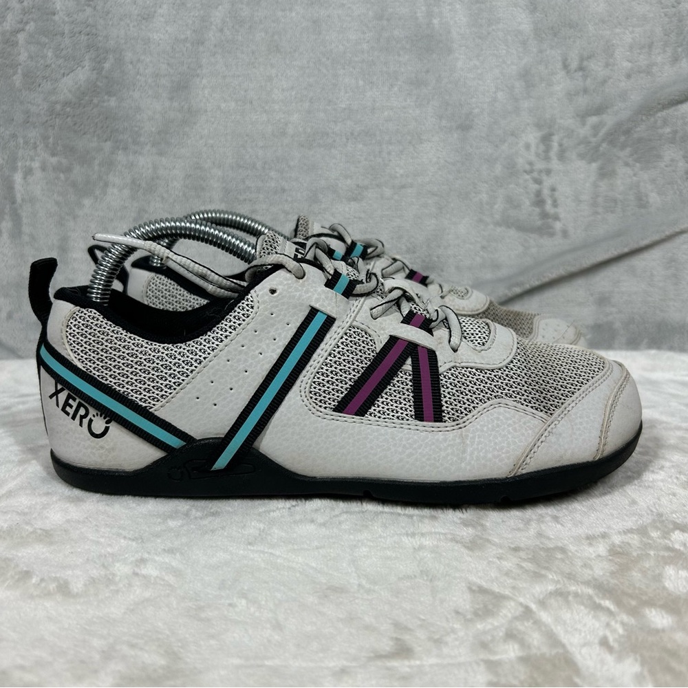 Xero Prio Women's Size 8 Barefoot Minimalist Running Shoes Grey Purple